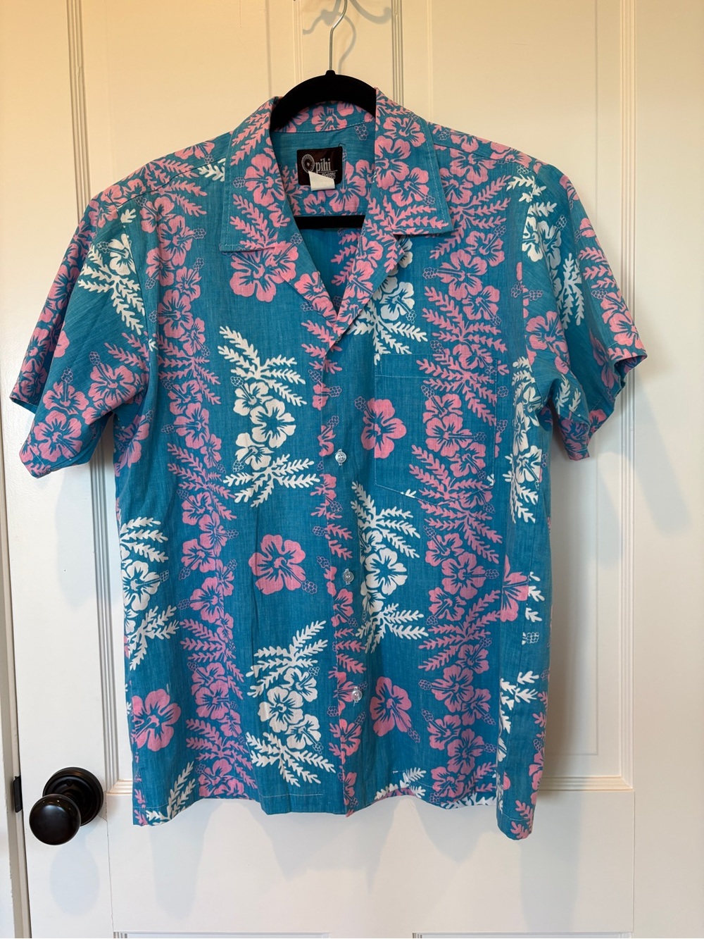 Vintage Opihi Pickers Floral Hawaiian Shirt
